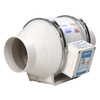 Energy Saving And Variable Frequency Inclined Flow Pipeline Booster Fan