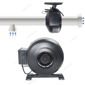 Black High-power GDF Pipeline Fan