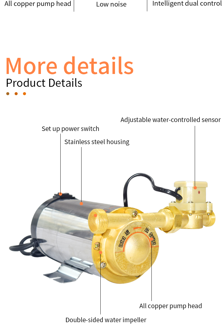 Booster pump product details 2