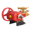 Pure copper material spraying machine head
