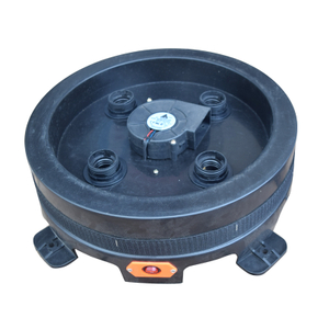 Low noise and silent lamp column fan