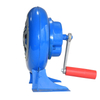 Blue Hand Cranked Blower