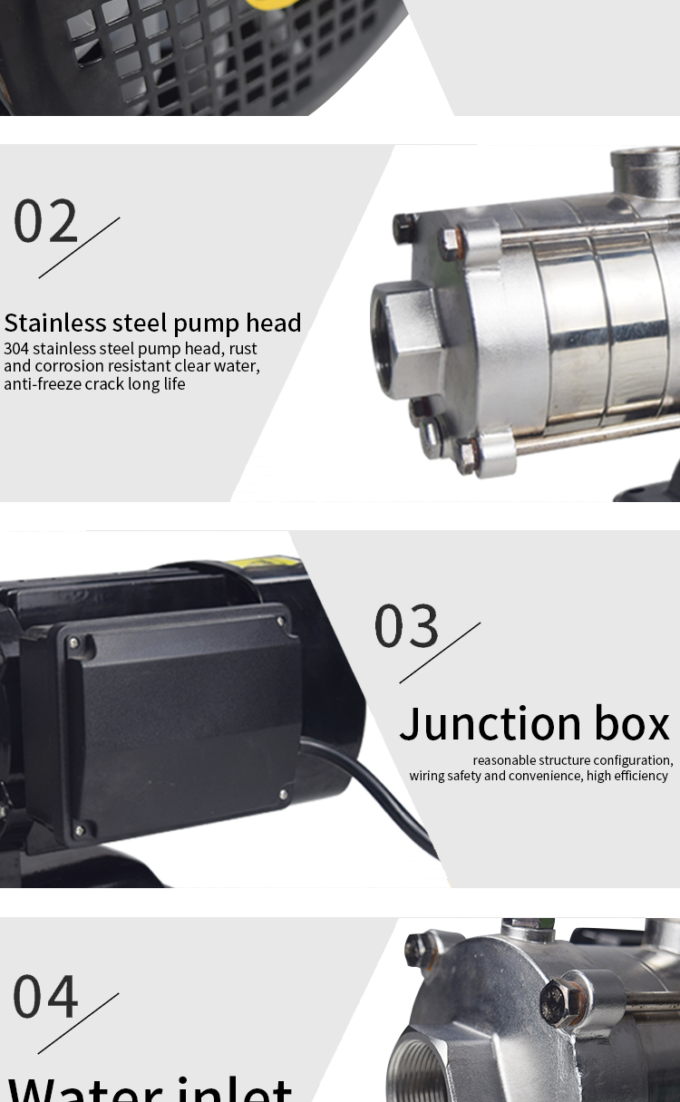 Product details of horizontal multi-stage centrifugal pump 3
