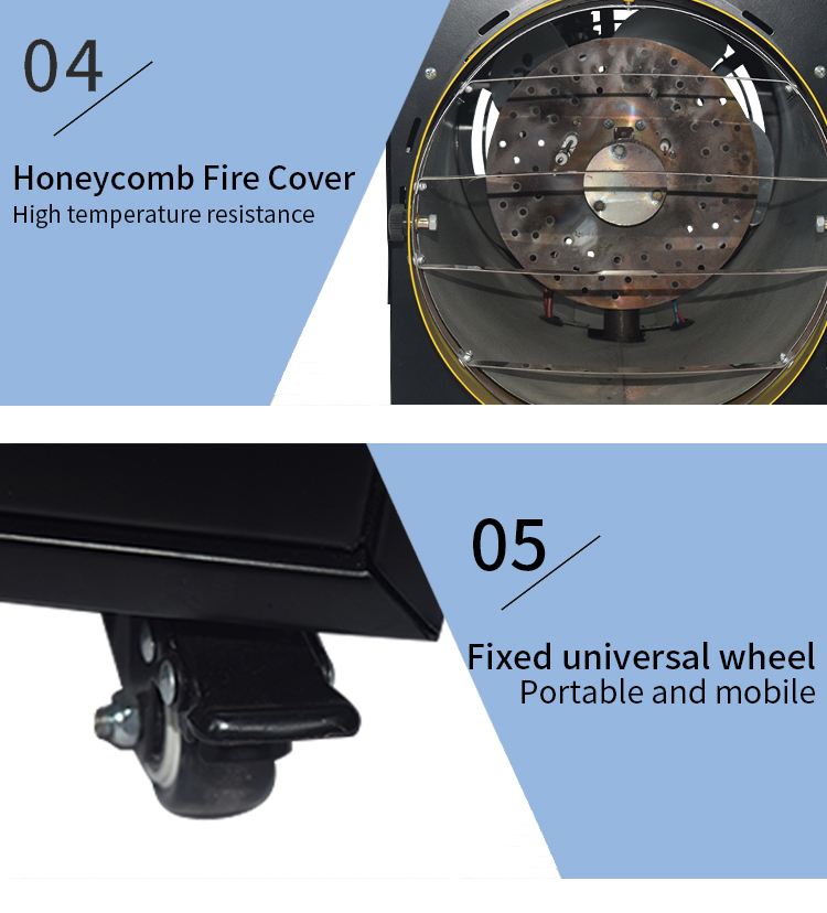 Gas heater product details 9
