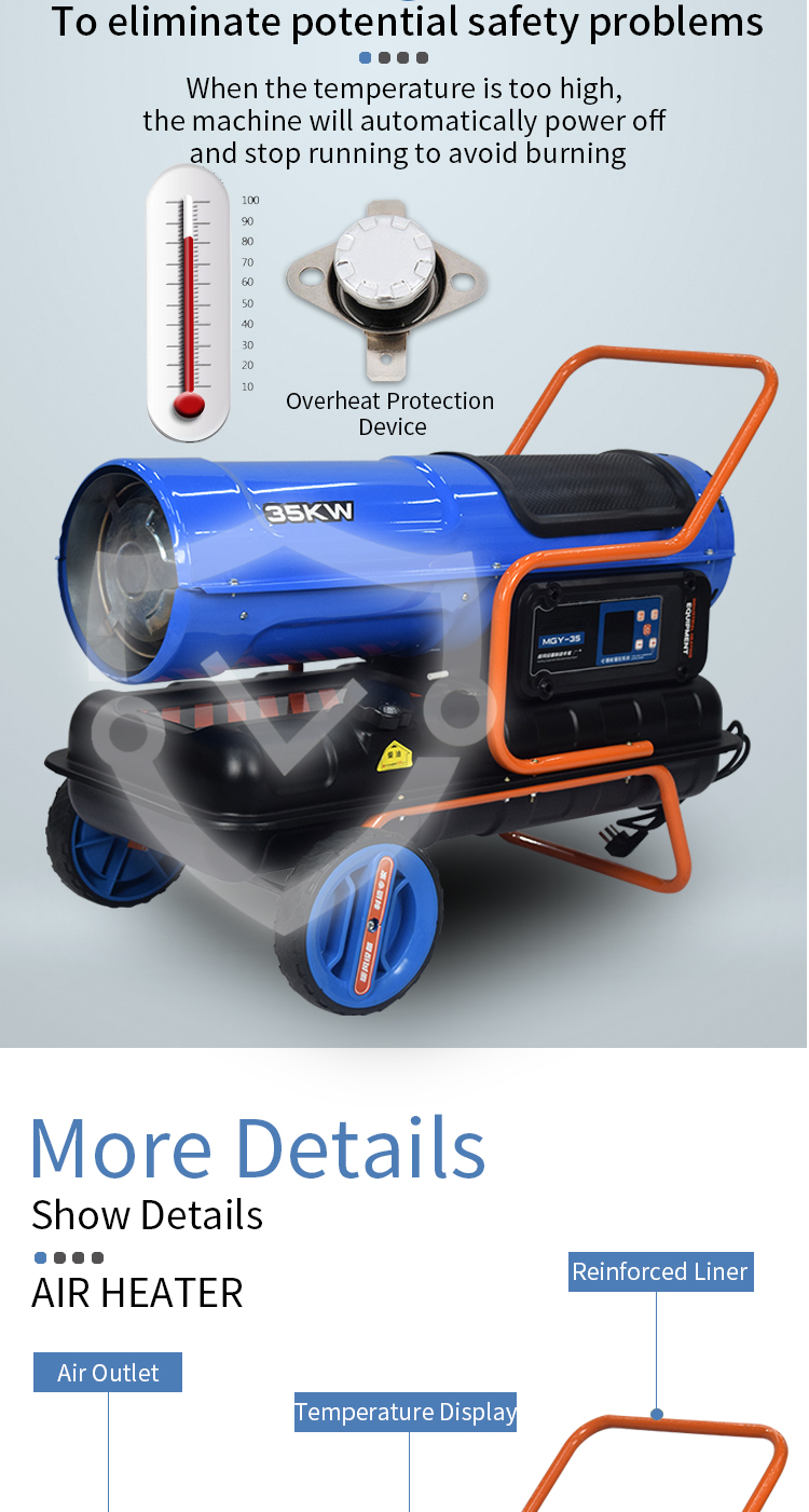 Product details of wifi fuel oil heater 8