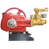 Pure copper material spraying machine head