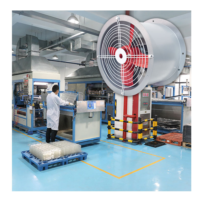 What is an axial flow fan?