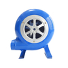 Blue Hand Cranked Blower