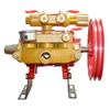 Pure copper material spraying machine head