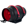 Black Plastic Diagonal Flow Fan Made of Environmentally Friendly Materials