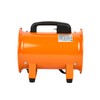 Orange High-power Portable Axial Flow Fan