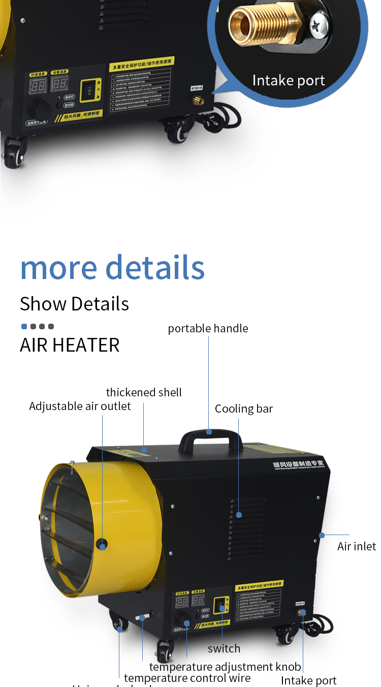 Gas heater product details 7
