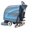 Commercial floor scrubber