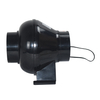 Small Black Plastic Pipeline Booster Fan