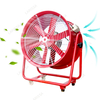 Red Mobile Axial Flow Fan with Strong Wind Power