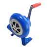 Blue Hand Cranked Blower