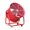 Red Mobile Axial Flow Fan with Strong Wind Power