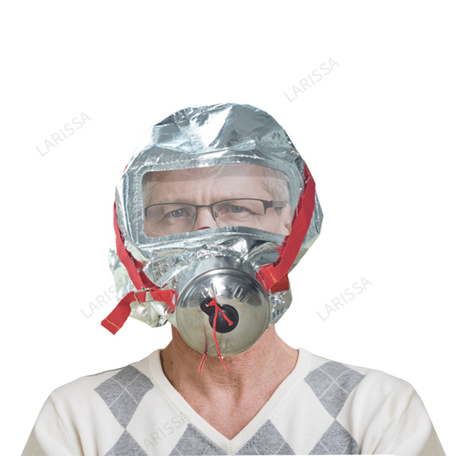 Fire and smoke escape mask