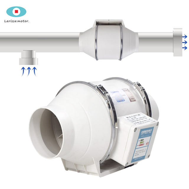 Energy Saving And Variable Frequency Inclined Flow Pipeline Booster Fan