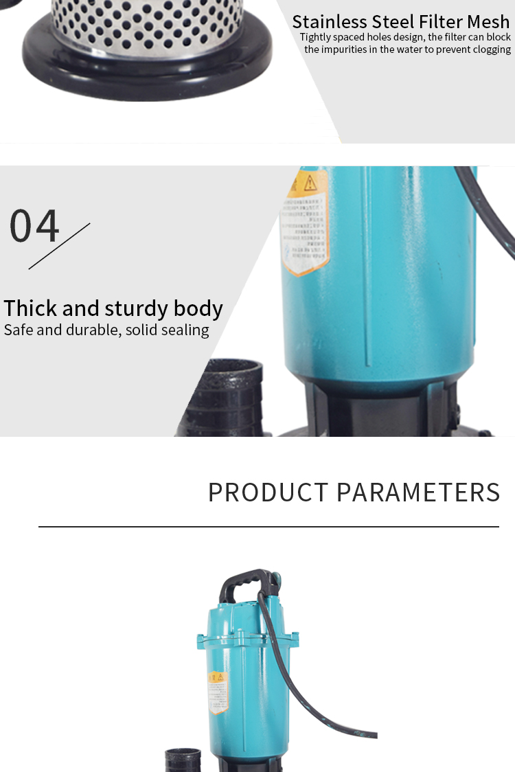 Product details of submersible pump 4