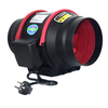Black Plastic Diagonal Flow Fan Made of Environmentally Friendly Materials