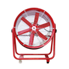 Red Mobile Axial Flow Fan with Strong Wind Power