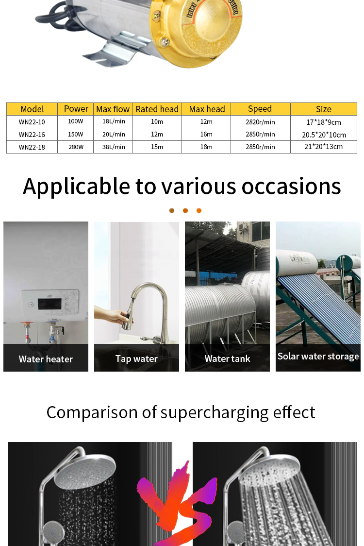 Booster pump product details 5