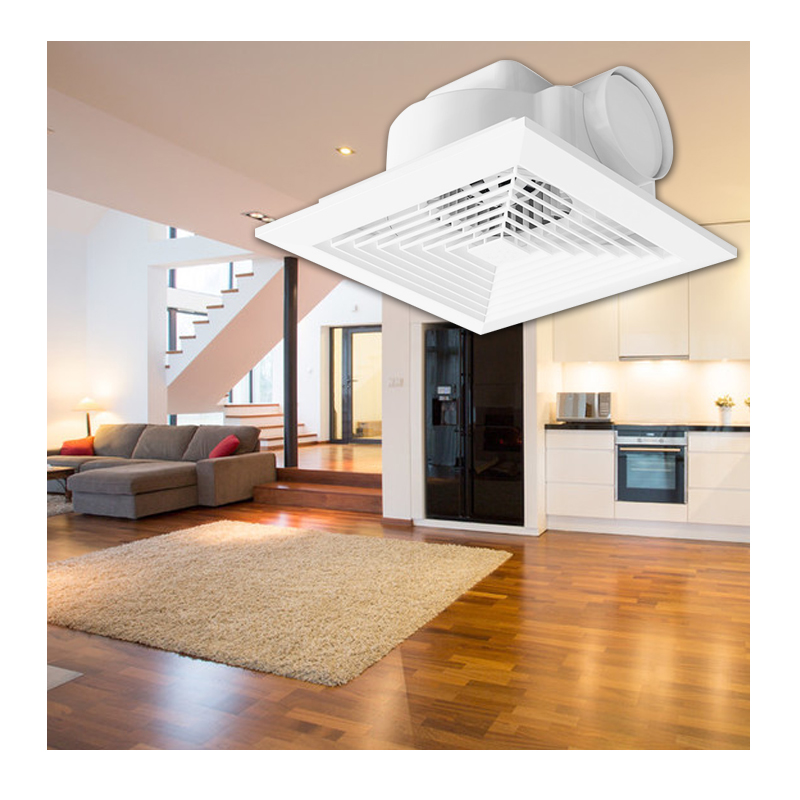 Ceiling mounted pipeline ventilation fan