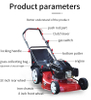 Hand push lawn mower for quick cutting