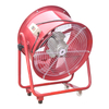 Red Mobile Axial Flow Fan with Strong Wind Power