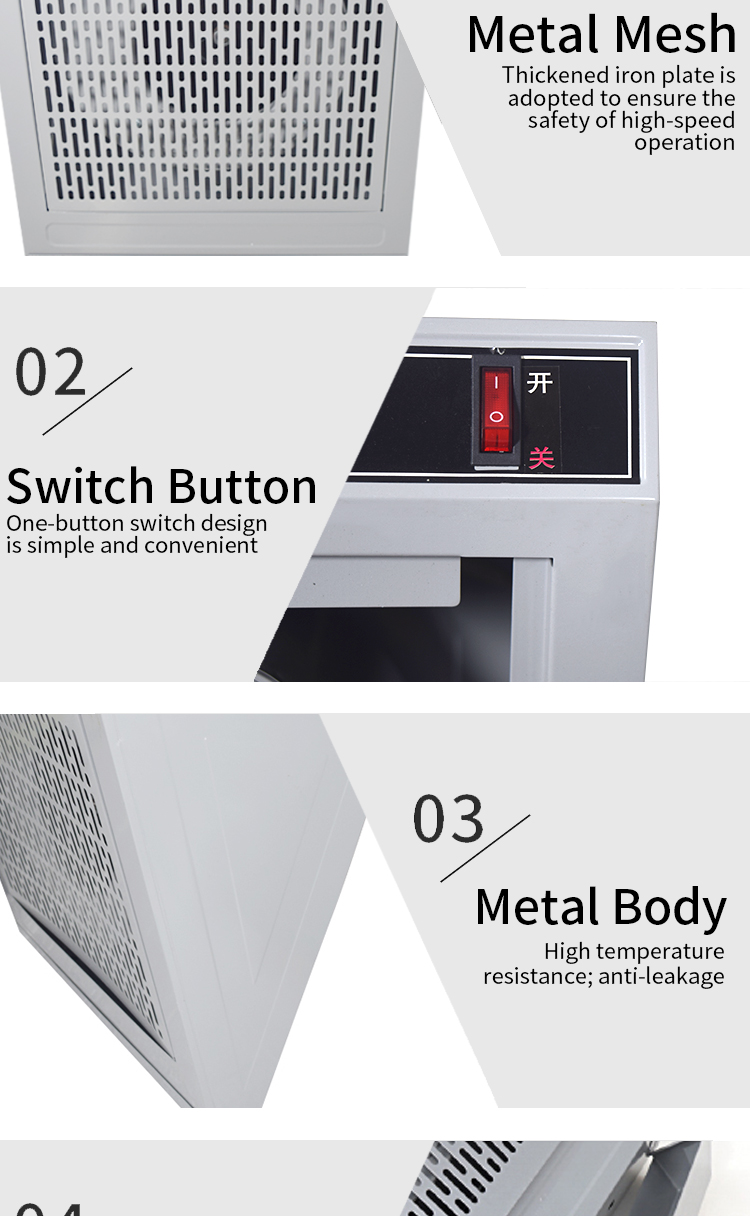 Wall mounted range hood details 3