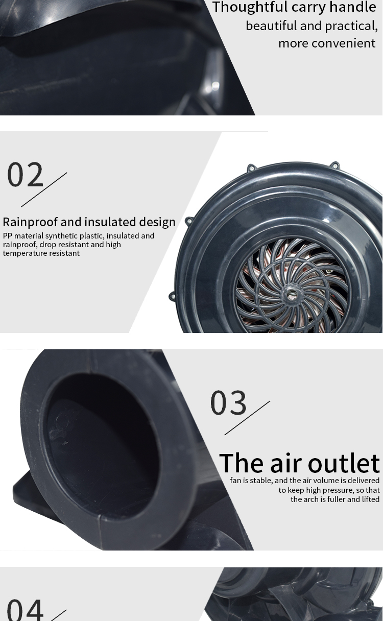 Product details of pneumatic blower 3